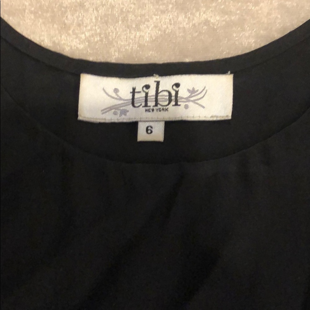 Tibi Silk Racerback Shift Dress - Picture 6 of 7